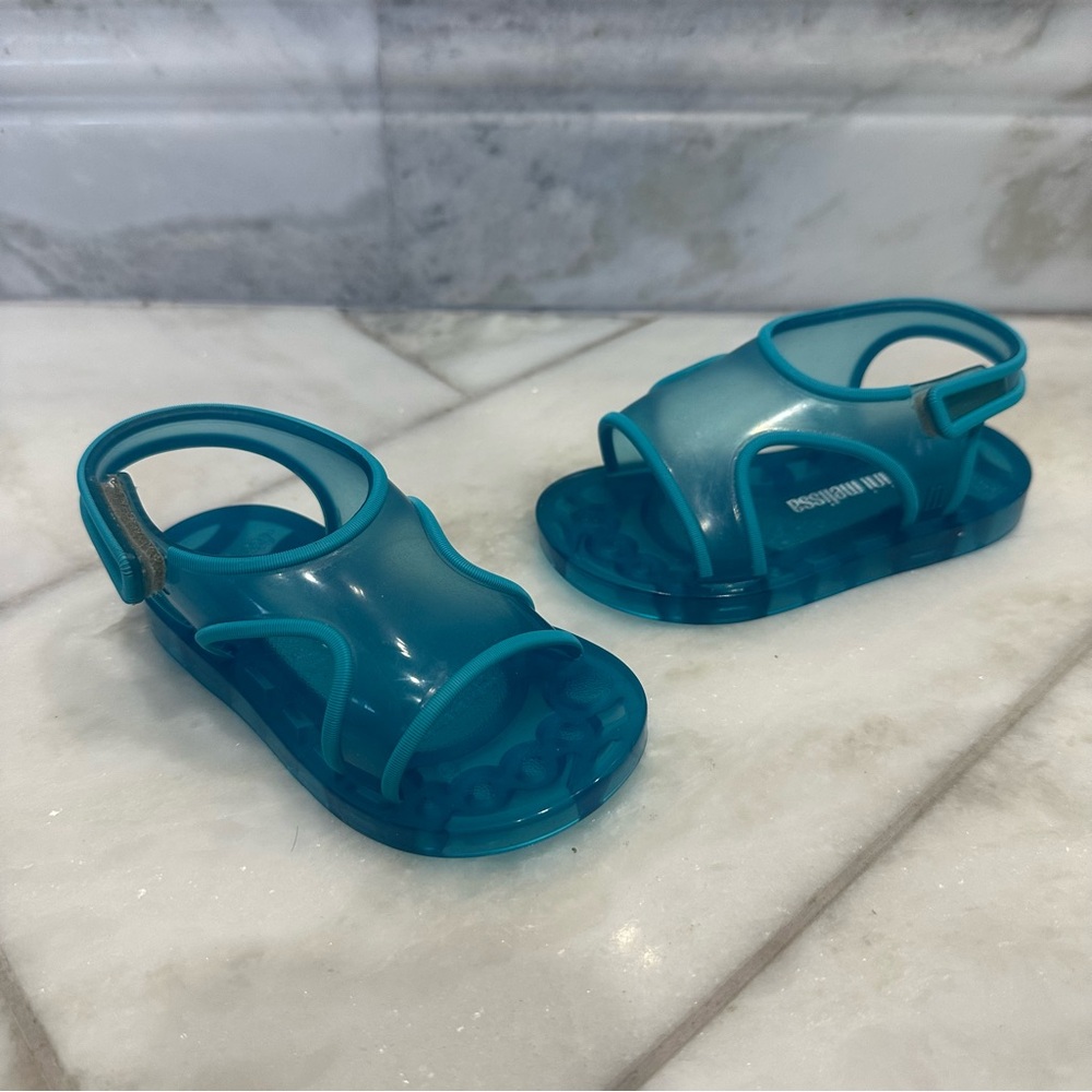 NWOT Size 7 Toddler Girl Mini Melissa Jelly Sandals